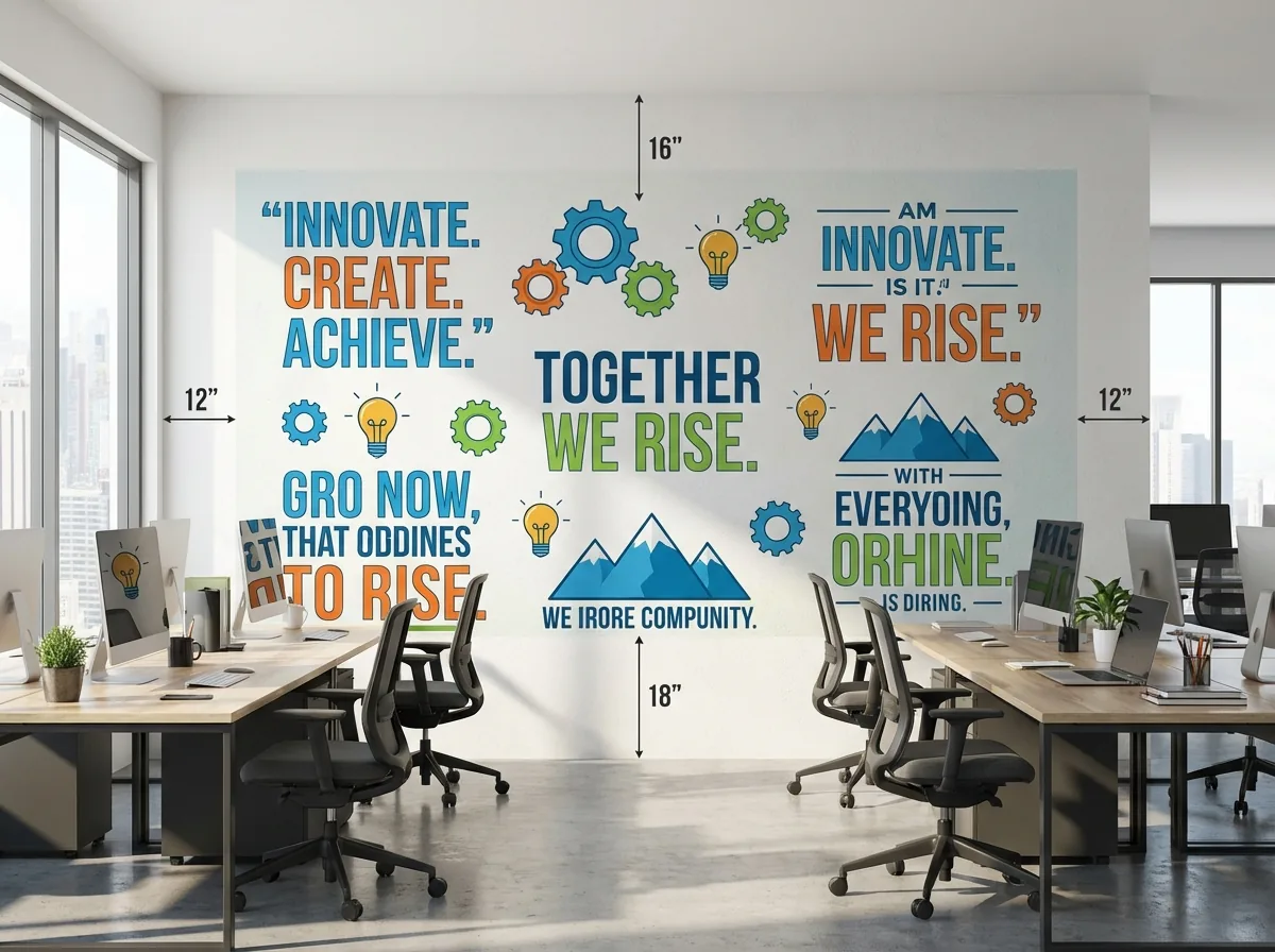 Offices wall print